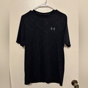 Under Armour Black Heathered Short Sleeve Performance Tee